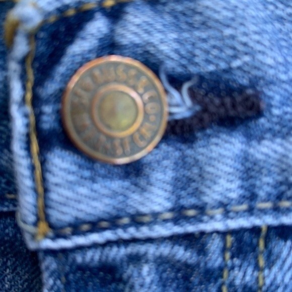 Levi’s 569 Loose Straight Cut Off Jean Shorts 30 - Picture 7 of 10